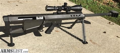 ARMSLIST - For Sale: Barrett M95 .50bmg Leupold mk4