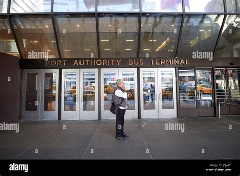 New york port authority bus terminal hi-res stock photography and ...