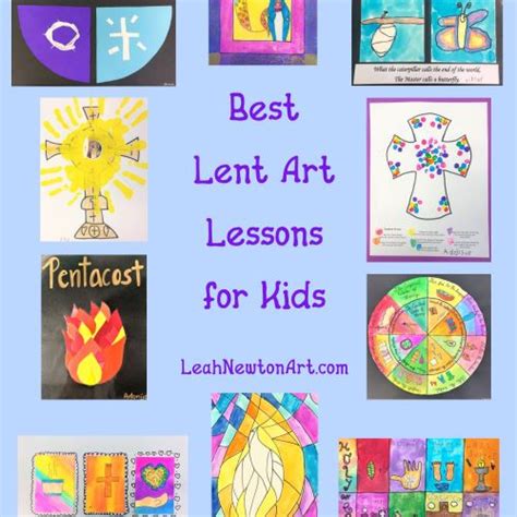 Best of Lent Art Lessons for kids - Leah Newton Art