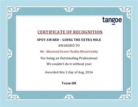 SPOT_Award_Certificate-of-Recognition-GEM - Manmad Kumar Reddy Bhumir…