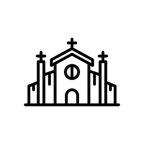 church icon for your website design, logo, app, UI. 19548145 Vector Art at Vecteezy