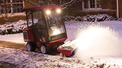 Sidewalk Snow Management by Ventrac© | Snow management, Snow, Sidewalk