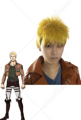 Attack on Titan Reiner Braun Cosplay Wig For Sale