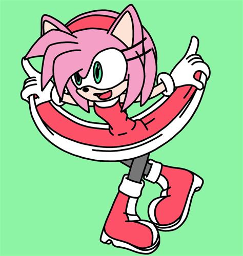 Amy Rose- Sonic X by Quinster1999 on DeviantArt