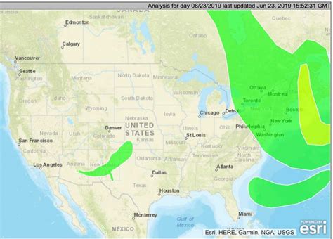 Current Wildfire Smoke Map