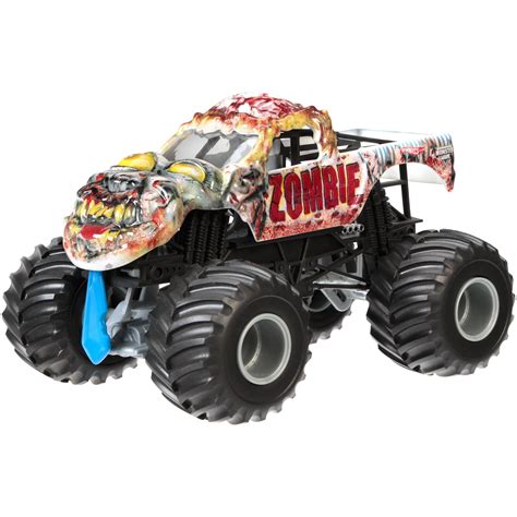 Hot Wheels Monster Jam Zombie Vehicle - Walmart.com - Walmart.com