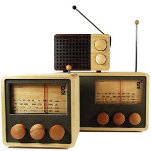 MAGNO Wood Radios from Horne - Retro to Go