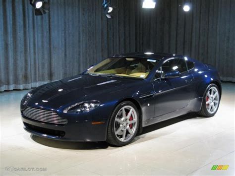 2008 Midnight Blue Aston Martin V8 Vantage Coupe #25145900 | GTCarLot.com - Car Color Galleries