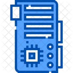 Circuit Board Icon - Download in Dualtone Style