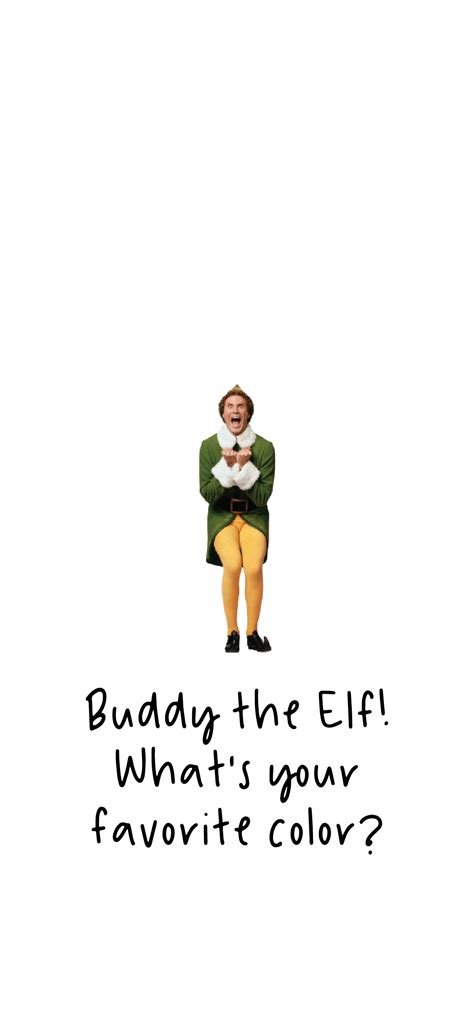 Buddy the Elf iPhone Wallpaper | Cute christmas wallpaper, Christmas ...