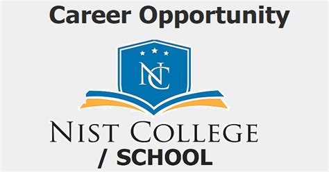 NIST Colleges / Schools Vacancy for Teachers (Full-time) | Collegenp