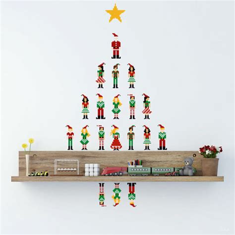 17 Beautiful Christmas Wall Decals for any Room - Design Swan