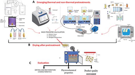 Graphical presentation showing the various stages for enhancing the ...