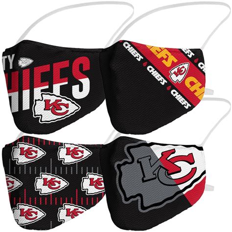 5 Reusable Kansas City Chiefs Face Masks for Patrick Mahomes Fans | Fanbuzz