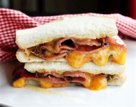 Fried Bologna and Cheese Sandwich - Creole Contessa