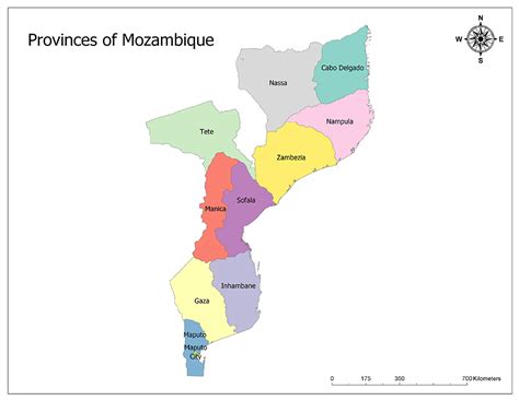 Provinces of Mozambique | Mappr