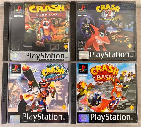 Sony Playstation 1 (PS1) - Crash Bandicoot - Video games (4) - In ...