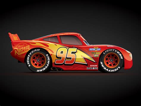 The Fabulous Lightning McQueen by Brett Nicholson on Dribbble