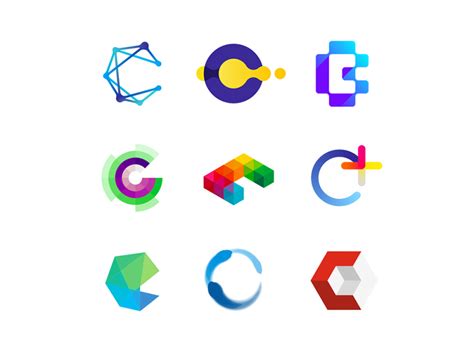 LOGO Alphabet: letter C by Alex Tass, logo designer on Dribbble