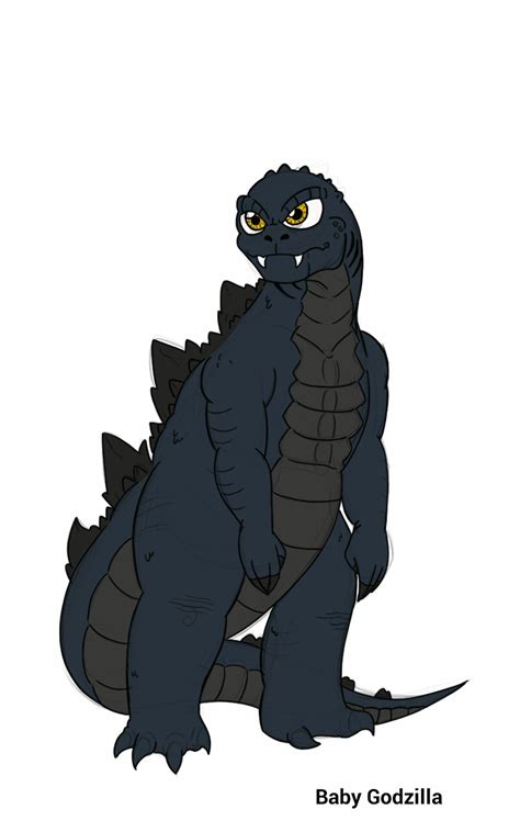 Baby Godzilla by AllenGutairHero on DeviantArt