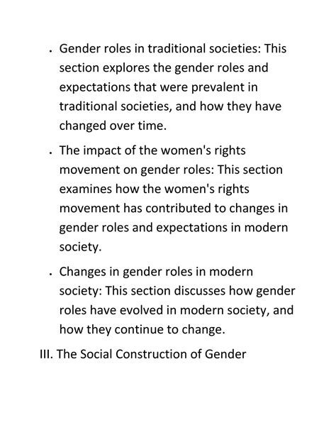 Gender AND Society 2 - Gender roles in traditional societies: This ...