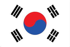 Korea Flag Logo PNG Vector (AI) Free Download