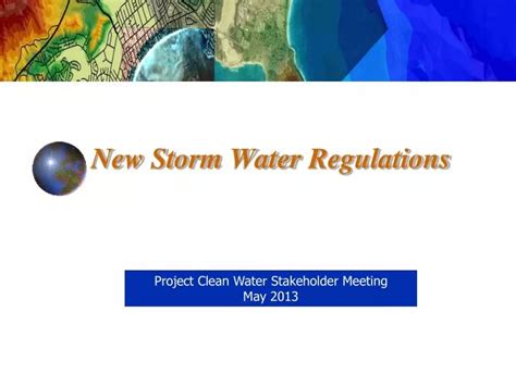 PPT - New Storm Water Regulations PowerPoint Presentation, free download - ID:1559835