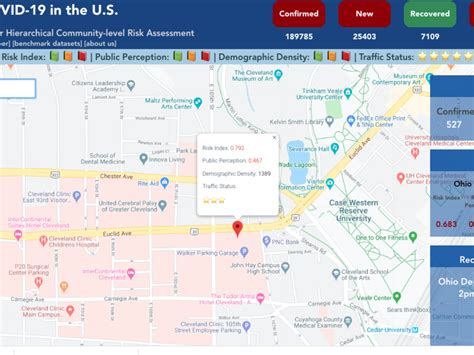 CWRU researchers create tool to map COVID-19 risk | Crain's Cleveland Business