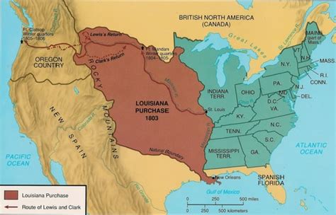 1803 Louisiana Purchase – Compromise of 1850