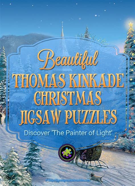 Thomas Kinkade Christmas Puzzles | Discover The Painter of Light