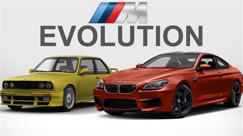 Evolution of the BMW M-Series (from 1978 - 2019) - YouTube