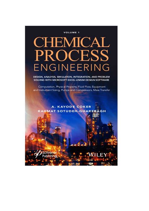 (PDF) Chemical Process Engineering Vol. 1 & 2