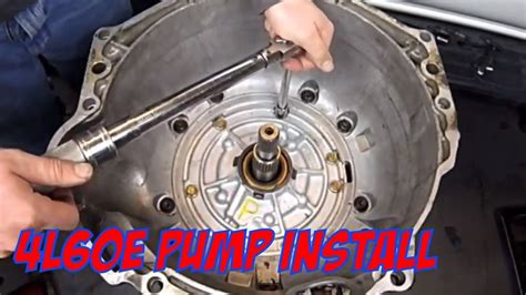 4l60e Pump Install - YouTube