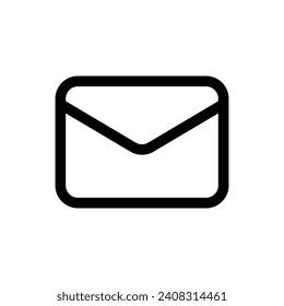 Email Icon Trendy Outline Style Isolated Stock Vector (Royalty Free) 2408314461 | Shutterstock