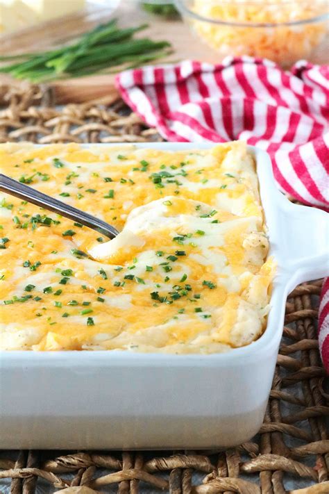 Cheesy Mashed Potatoes Recipe - The Anthony Kitchen