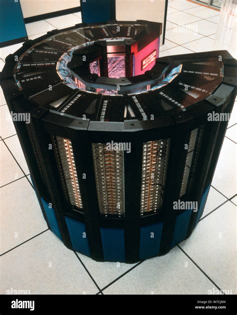 Cray-2 supercomputer. Artist: Unknown Stock Photo - Alamy