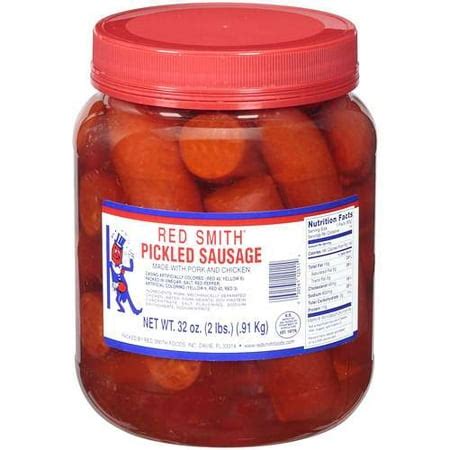 Red Smith Pickled Sausage, 32 Oz. - Walmart.com