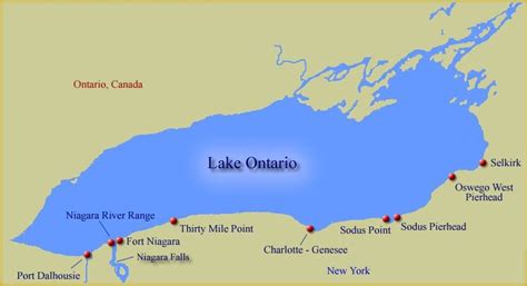 Map Of Lake Ontario - Share Map