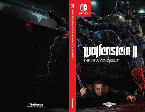 Wolfenstein 2: The New Colossus Gets Badass Alternate Cover Art for Switch Version