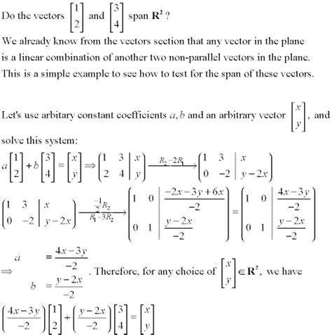 Systems of Linear Equations Tutorial