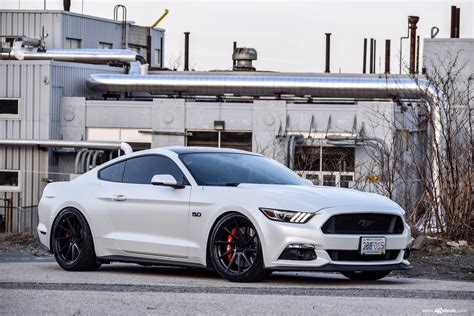 Ford Mustang S550 White Avant Garde M621 Wheel | Wheel Front