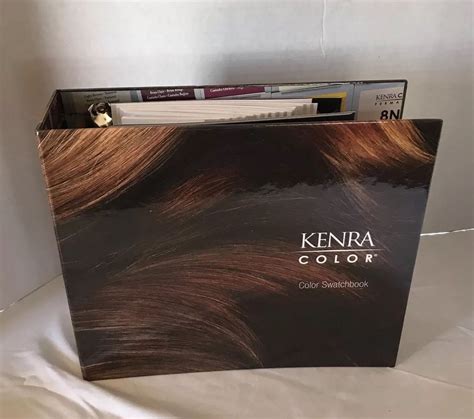 KENRA Hair Color Swatch Book | Hair color swatches, Kenra hair color, Kenra