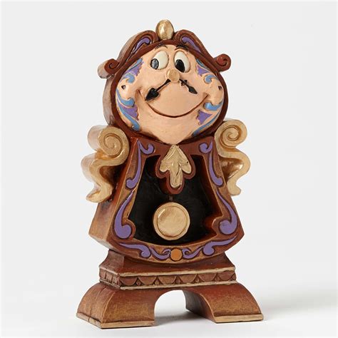 Jim Shore Disney Traditions - Cogsworth Keeping Watch Figurine 4049621