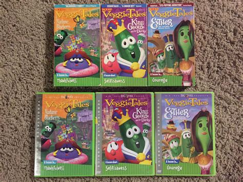 VeggieTales Royalty Collection VHS and DVD by richardchibbard on DeviantArt