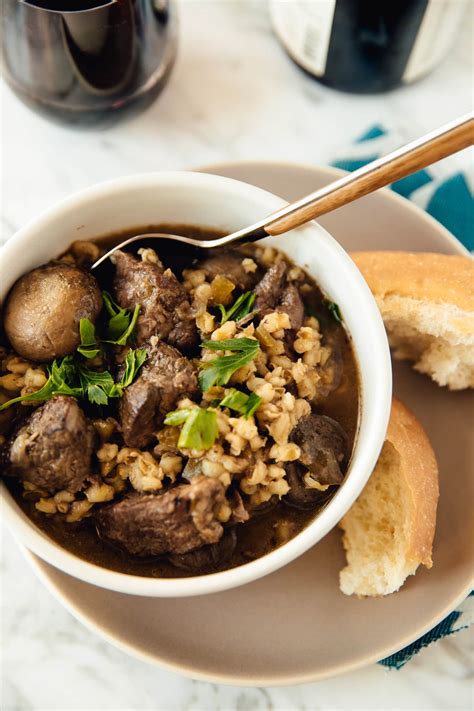 Recipe: Slow-Cooker Beef and Barley Stew | Kitchn