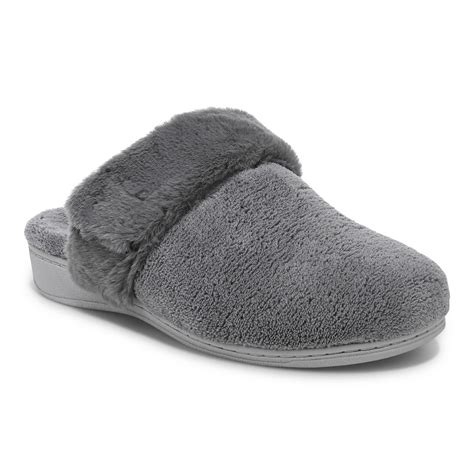 Vionic Adjustable Slipper with Orthotic Arch Support - Indulge Marielle ...