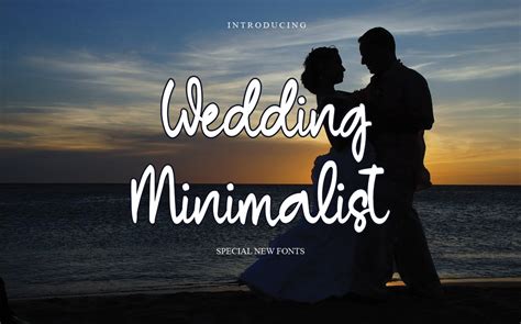 Wedding Minimalist Font by abcd graffiti · Creative Fabrica