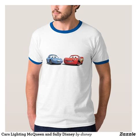 Cars Lighting McQueen and Sally Disney T-Shirt | Zazzle.com | Shirts ...