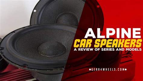 Alpine Car Speakers Review: Best Models to Choose