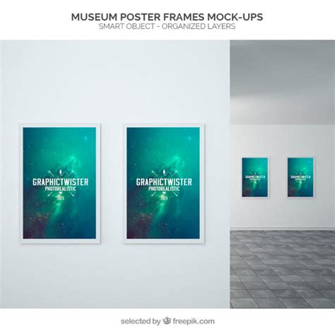 Free Poster Mockups | Free Psd Mockup Templates Tagged "museum ...